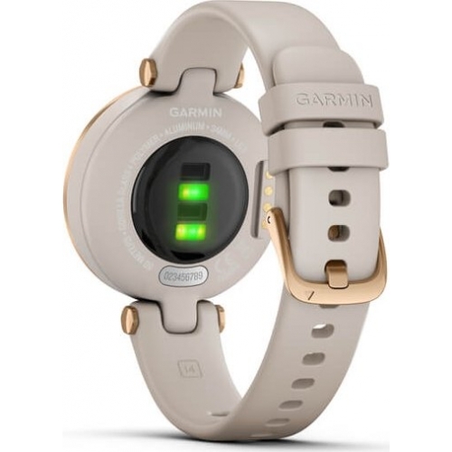 SmartWatch Garmin Lily Sport Edition, 1inch, Curea Silicon, Rose Gold-Sand