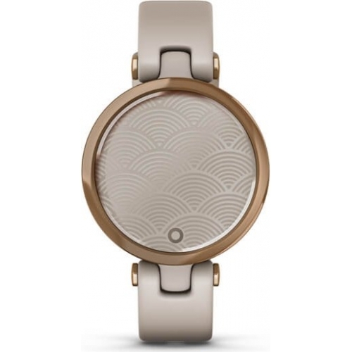 SmartWatch Garmin Lily Sport Edition, 1inch, Curea Silicon, Rose Gold-Sand