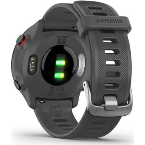 Smartwatch Garmin Forerunner 55, 1.04 inch, Curea Silicon, Monterra Grey
