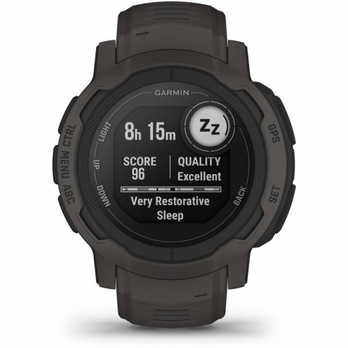 SmartWatch Garmin Instinct 2 Solar, 0.9inch, Curea Silicon, Black