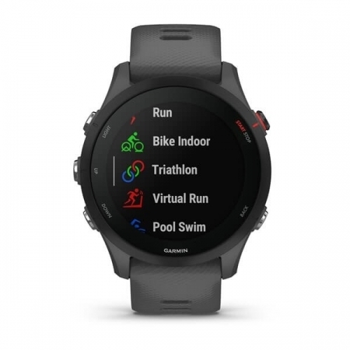 Smartwatch Garmin Forerunner 255, 1.3inch, Curea Silicon, Slate Gray