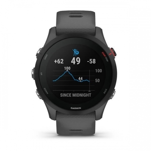 Smartwatch Garmin Forerunner 255, 1.3inch, Curea Silicon, Slate Gray