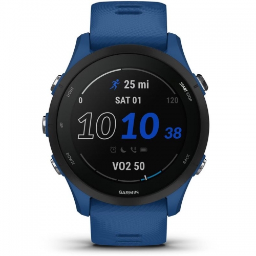 Smartwatch Garmin Forerunner 255, 1.3inch, Curea Silicon, Tidal Blue
