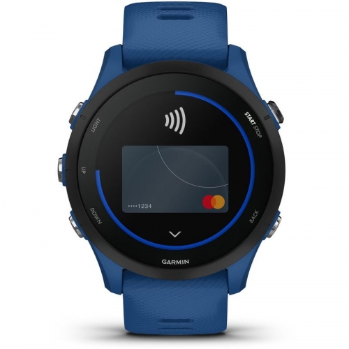 Smartwatch Garmin Forerunner 255, 1.3inch, Curea Silicon, Tidal Blue