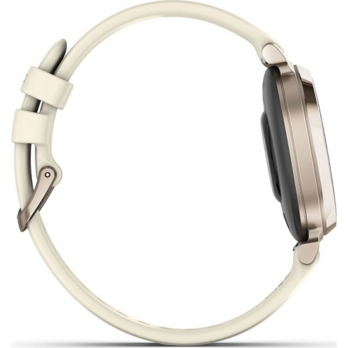 SmartWatch Garmin Lily 2, 0.84inch, Curea Silicon, Cream Gold