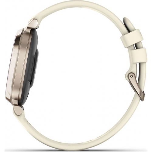 SmartWatch Garmin Lily 2, 0.84inch, Curea Silicon, Cream Gold