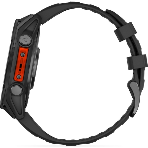 SmartWatch Garmin Fenix 8, 1.4 inch, Curea silicon, Slate Gray-Black