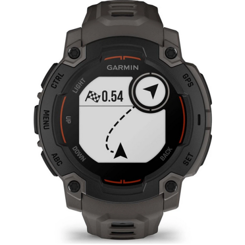 Smartwatch Garmin Instinct E, 0.9 inch, Curea Silicon, Charcoal