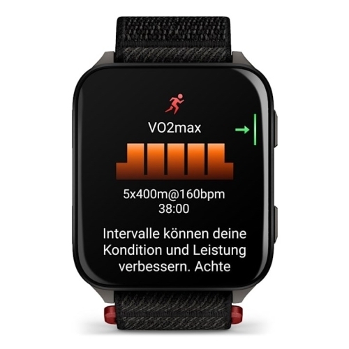 Smartwatch Garmin Venu X1, 2 inch, Curea Nylon, Black