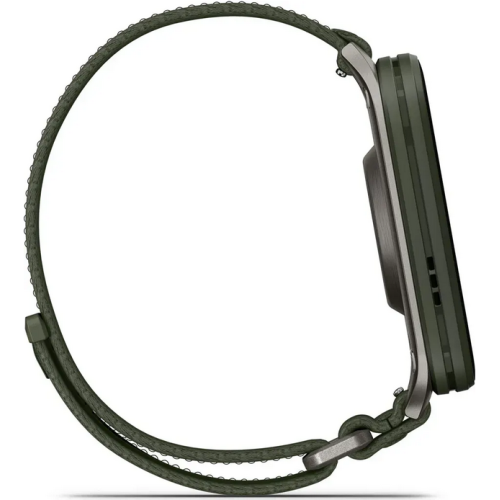 Smartwatch Garmin Venu X1, 2 inch, Curea Nylon, Moss
