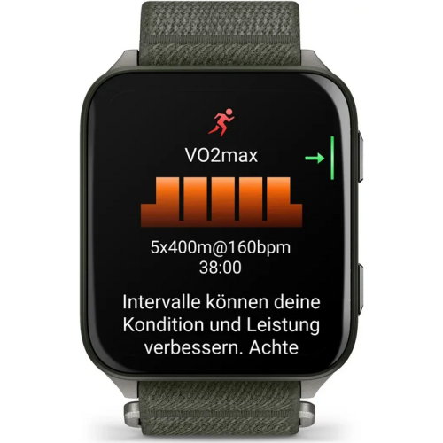 Smartwatch Garmin Venu X1, 2 inch, Curea Nylon, Moss