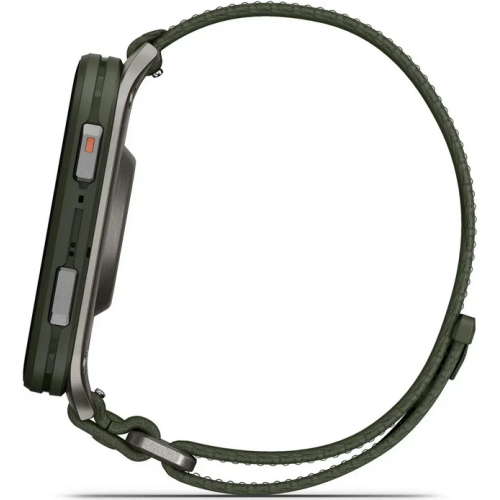 Smartwatch Garmin Venu X1, 2 inch, Curea Nylon, Moss