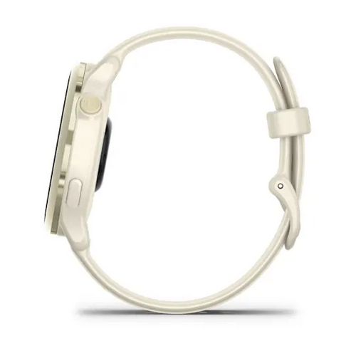 SmartWatch Garmin Vívoactive 6, 1.2 inch, Curea Silicon, Bone/Lunar Gold