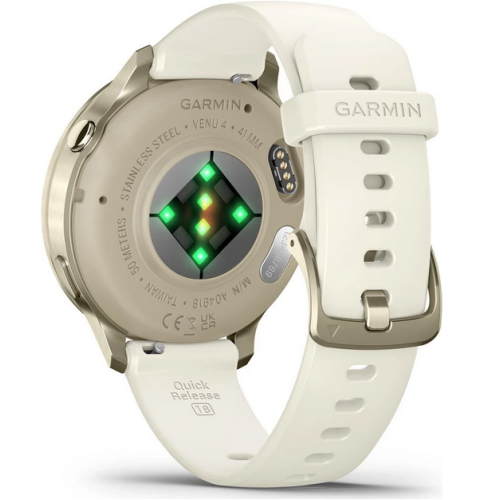  SmartWatch Garmin Venu 4, 1.2 inch, Curea Silicon, Bone