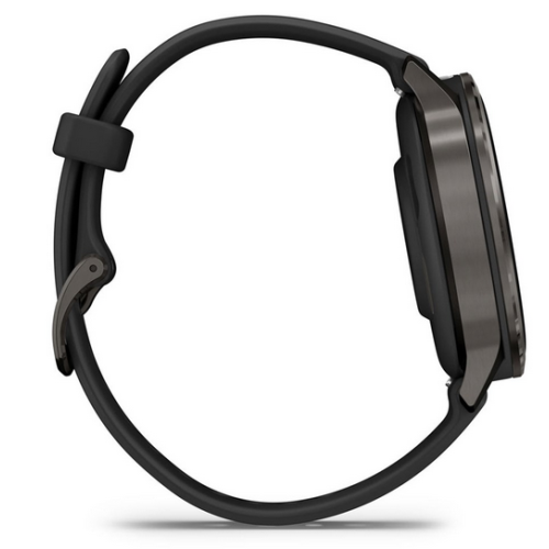  SmartWatch Garmin Venu 4, 1.2 inch, Curea Silicon, Black