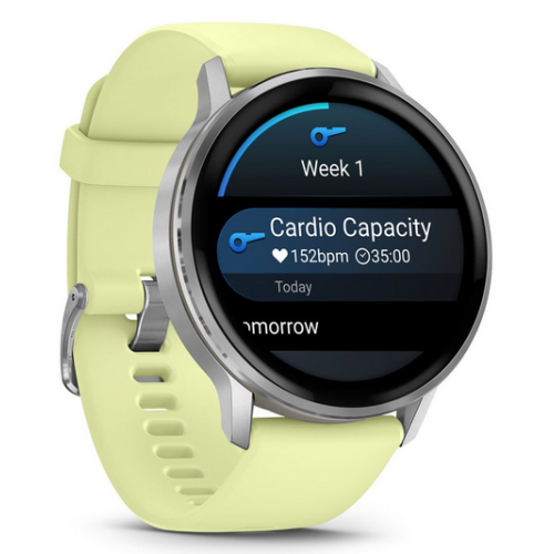  SmartWatch Garmin Venu 4, 1.4 inch, Curea Silicon, Citron
