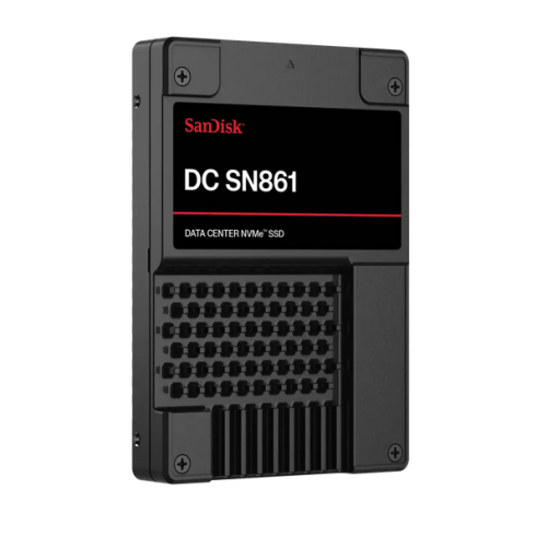 SSD Server SanDisk by WD DC SN861 ISE 3.84TB, PCI Express 5.0 x4, U.2