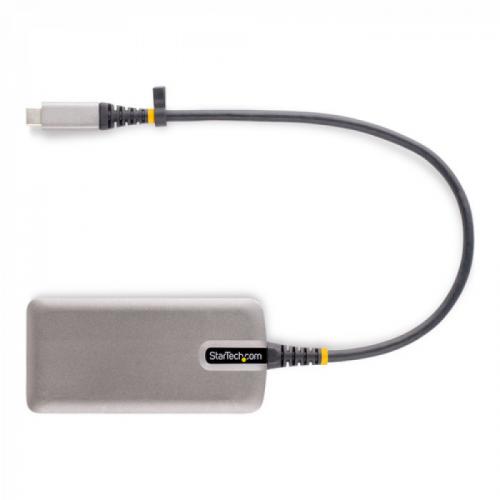 Docking Station Startech 104B-USBC-MULTIPORT, Grey