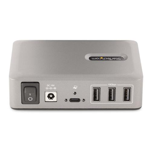 Hub USB Startech10G8A2CS-USB-C-HUB, 8x USB 3.2 Gen 2, 2x USB-C, Black