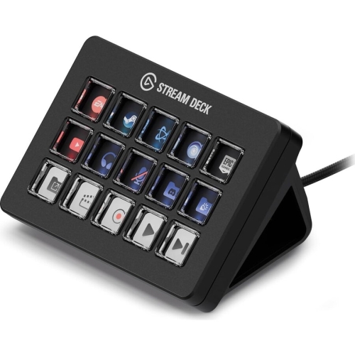 Stream Deck Elgato MK.2 Scissor Keys by Corsair, USB, Black