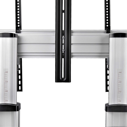 Stand TV Startech 1110C-MOBILE-TV-CART, 60-100inch, Silver