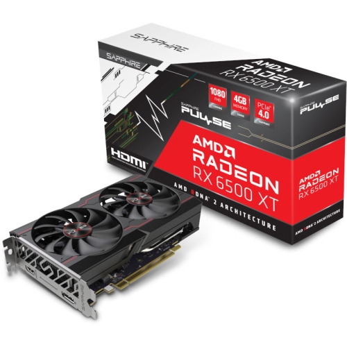 VGA PCIE16 RX6500XT 4GB GDDR6/PULSE 11314-07-20G SAPPHIRE