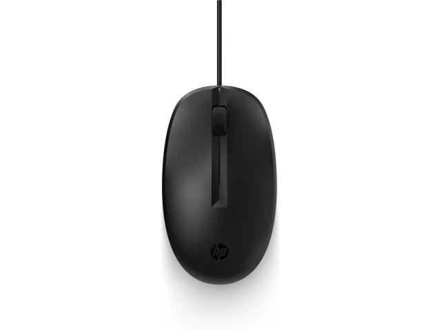Mouse Optic HP 125, USB-A, Black
