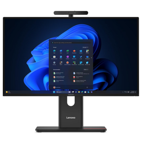 Calculator Lenovo ThinkCentre M90a Gen 6 AIO, Intel Core Ultra 7 265, 23.8 inch Touch, RAM 16GB, SSD 512GB, nVidia GeForce RTX 4050 6GB, Windows 11 Pro, Black