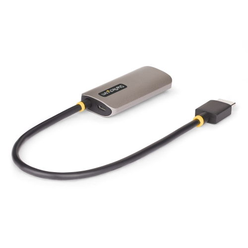 Adaptor Startech 148B-HDMI-DP-8K, DisplayPort + USB Micro-B - HDMI, Black-Grey