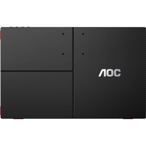 Monitor LED Portabil AOC 16G3, 15.6inch, 1920x1080, 4ms GTG, Black-Red