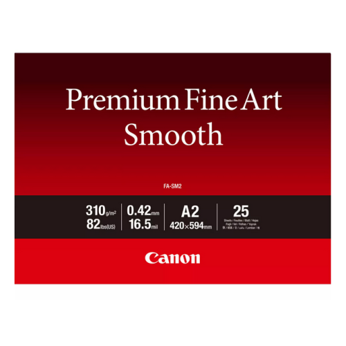 FA-SM2 A2 25 PREMIUM FINEART/SMOOTH A2 25 SHEETS