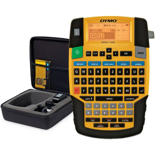 RHINO 4200 LABEL PRINTER PROMO/WITH CASE