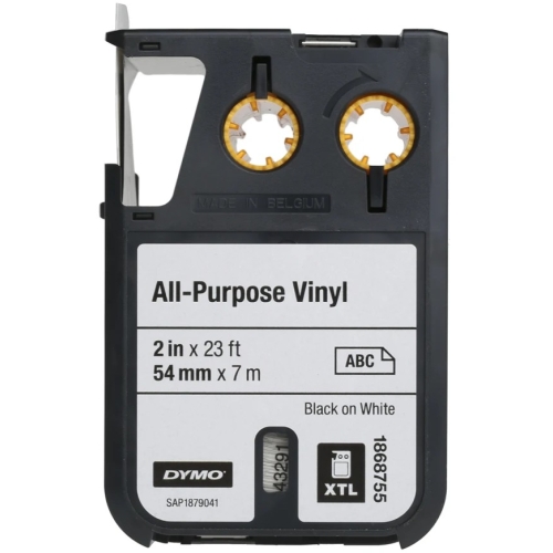 DYMO XTL TAPE VINYL PERMANENT/ENDLESSLY 54MM X 7M BLACK