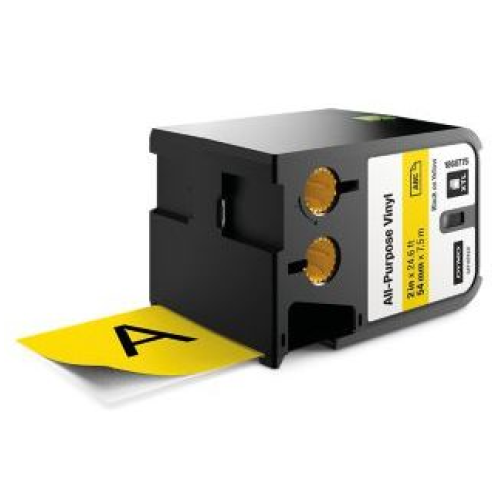 DYMO XTL TAPE VINYL PERMANENT/ENDLESSLY 54MM X 7M BLACK
