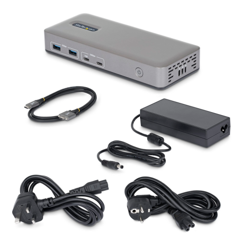 Docking Station StarTech 199UE-USBC-DOCK, Gray