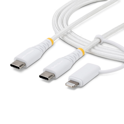 1M USB-C CABLE WITH LIGHTNING/.