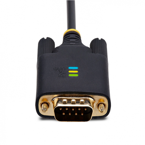 Cablu Startech 1P10FFC-USB-SERIAL, USB 2.0 male - VGA female, 3m, Black