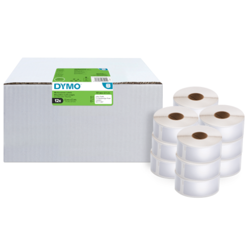 DYMO LW MULTIPURPOSE LABEL/32X57MM 12 PK