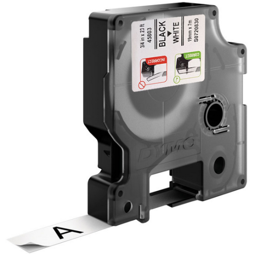 D1 BK/WHI 19MMX7M 10 PK/