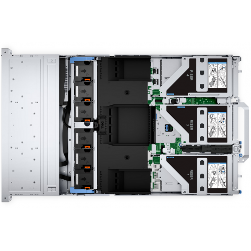 Server Dell PowerEdge R760, 2 x Intel Xeon Gold 5418Y, RAM 64GB, SSD 2 x 480GB, PERC H755, PSU 2 x 1100W, No OS