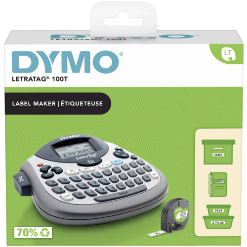 KEYBOARD LARGE DISPLAY WHITE/2 LINE PRINTING 5 FONT SIZES