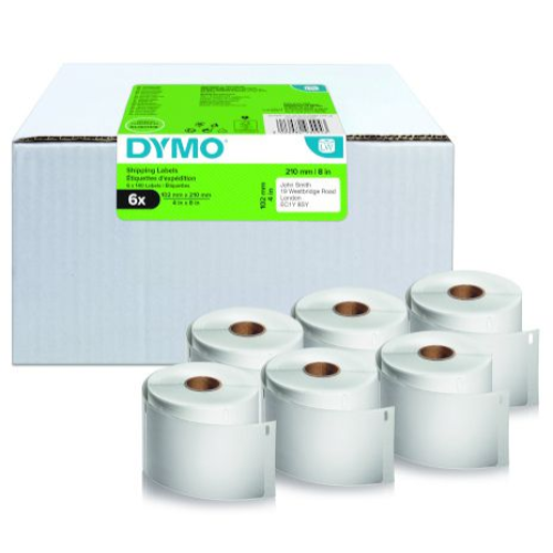 DHL 140 LABEL ROLL 102 X 210MM/6 PACK