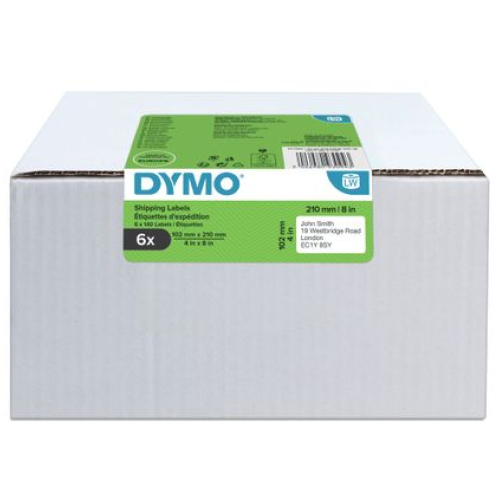 DHL 140 LABEL ROLL 102 X 210MM/6 PACK