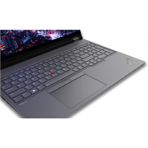 Laptop Lenovo ThinkPad P16 Gen 2, Intel Core i7-14700HX, 16inch, RAM 32GB, SSD 1TB, nVidia RTX 2000 8GB, Windows 11 Pro, Storm Grey