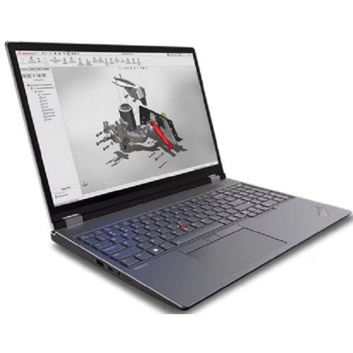 Laptop Lenovo ThinkPad P16 Gen 2, Intel Core i7-14700HX, 16 inch, RAM 64GB, SSD 1TB, nVidia 5000 Ada 16GB, Windows 11 Pro, Storm Grey
