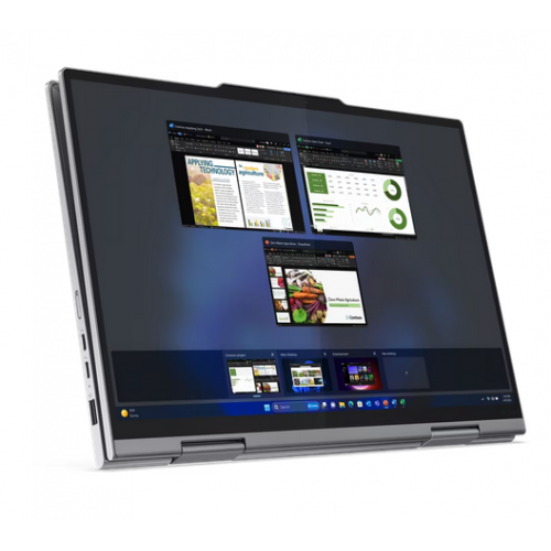 Laptop 2-in-1 Lenovo ThinkPad X1 Gen 9, Intel Core Ultra 7 165U, 14 inch, RAM 32GB, SSD 2TB, Intel Graphics, Windows 11 Pro, Grey