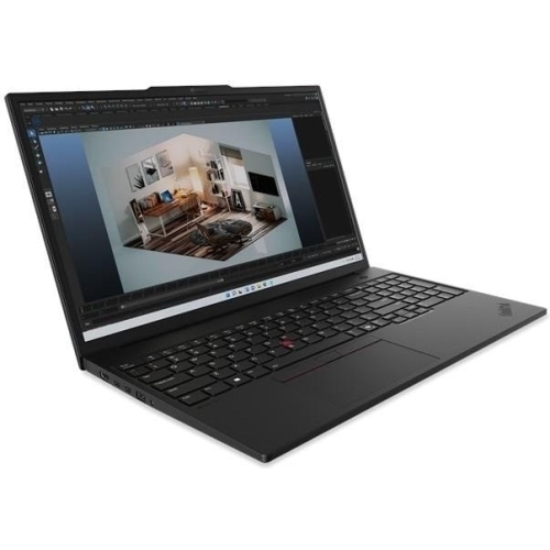 Laptop Lenovo ThinkPad P16s Gen 3, Intel Core Ultra 7 155H, 16 inch, RAM 32GB, SSD 1TB, Intel Arc Graphics, Windows 11 Pro, Black