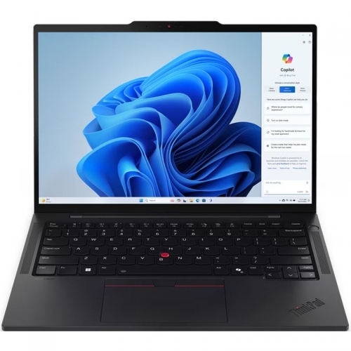 Laptop Lenovo ThinkPad T14s Gen 5, Intel Core Ultra 7 155U, 14inch, RAM 32GB, SSD 1TB, Intel Graphics, Windows 11 Pro, Black