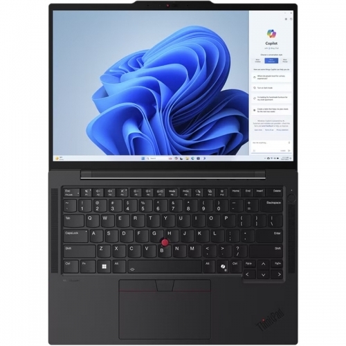 Laptop Lenovo ThinkPad T14s Gen 5, Intel Core Ultra 7 155U, 14inch, RAM 32GB, SSD 1TB, Intel Graphics, Windows 11 Pro, Black
