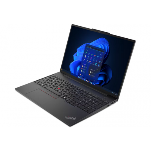 Laptop Lenovo ThinkPad E16 Gen 2, Intel Core Ultra 7 155H, 16inch, RAM 16GB, SSD 512GB, Intel Arc Graphics, No OS, Graphite Black